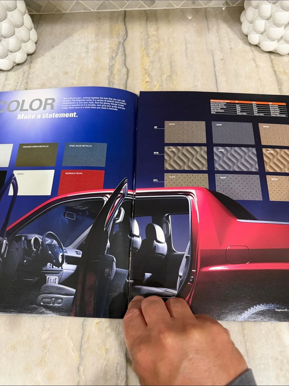 Honda 2006 Ridgeline Brochure Booklet